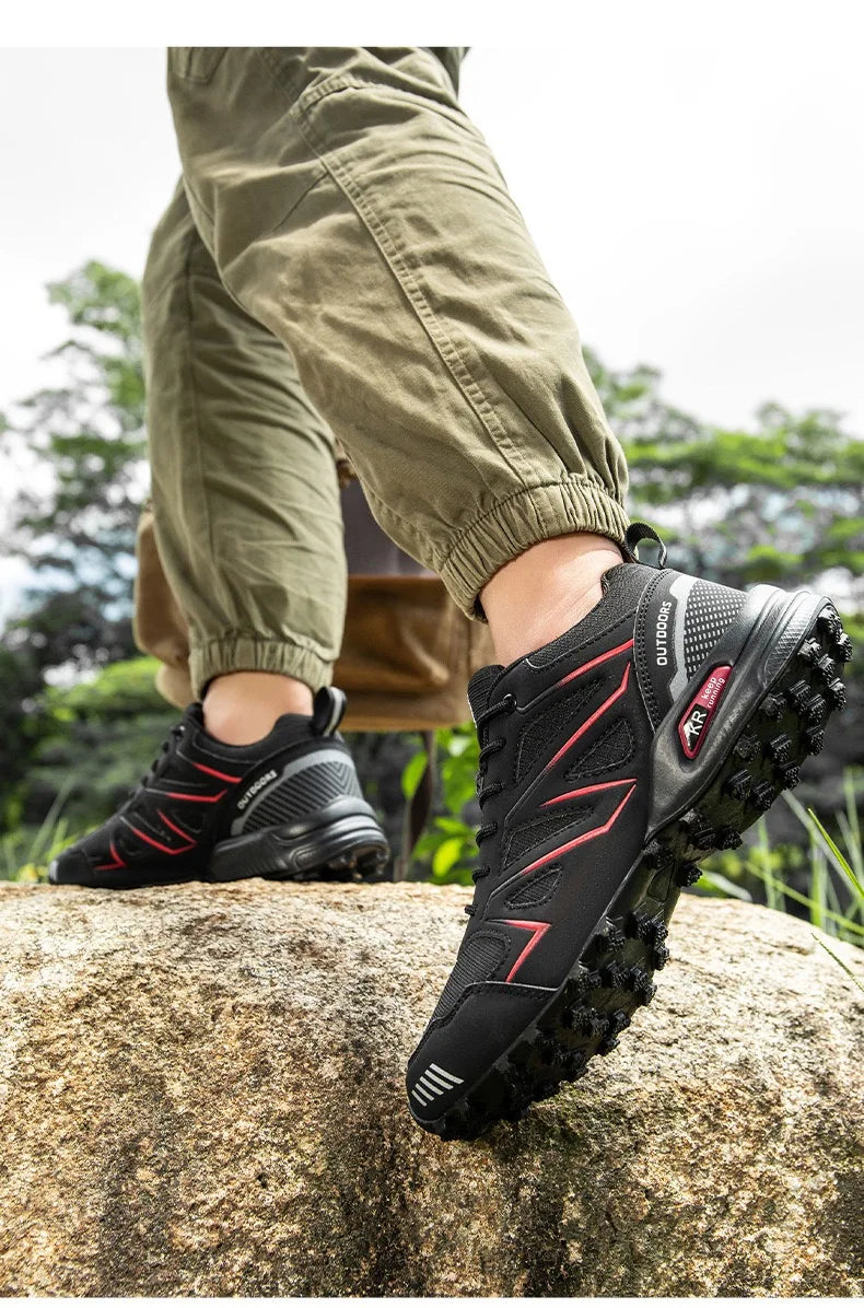 Lockless Fahrradschuhe für Herren, rutschfeste Outdoor-Mountain-Cross-Country-Wanderschuhe, atmungsaktive Sportschuhe, Rennradschuhe