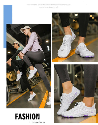 Barefoot-schoenen, sneldrogende, antislip, lichtgewicht wandelschoenen voor heren voor buitengebruik, geschikt voor het strand, wandelen, fitness, sportschoenen 36-4