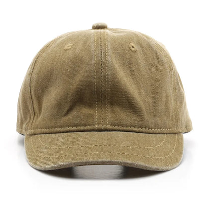 1 PC Four Seasons Fashion Short Brim Cotton Baseball Caps Men Women Dad Hat Adjustable Trucker Style Low Profile Caps