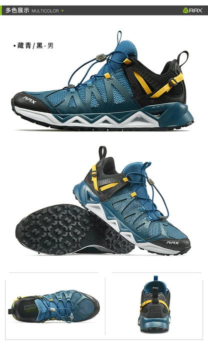 RAX Upstreams : chaussures aquatiques pour homme, baskets de sport de plein air pour homme, sandales d'été pour la plage, chaussures de pêche, chaussures de natation