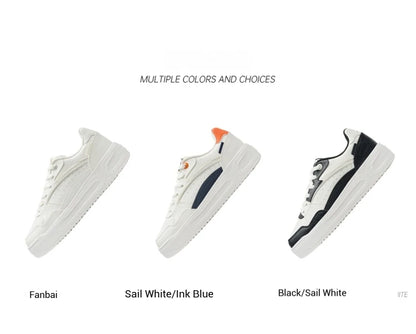 Xtep Skateboarding Shoes 2025 Summer Lightweight Sports Shoes Thick Sole Low-top Fashionable Street Style Sneakers 875319310016