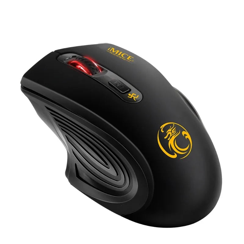 Novi bežični miš s podesivih 2000DPI, USB 3.0 prijamnikom, optički računalni miš 2.4GHz za gaming, ergonomskog dizajna za prijenosno računalo