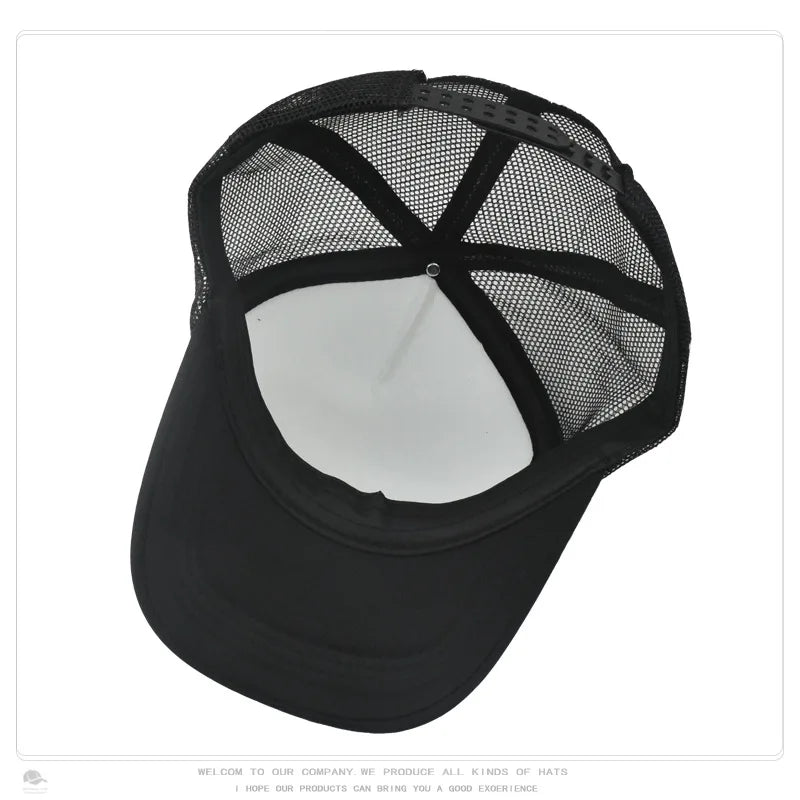 Minecraftes Pixels Kawaii Baseball Cap Boy Cartoon Anime Print Peaked Caps Hip Hop Parent-child Outdoor Mesh Hats Summer Sun Hat