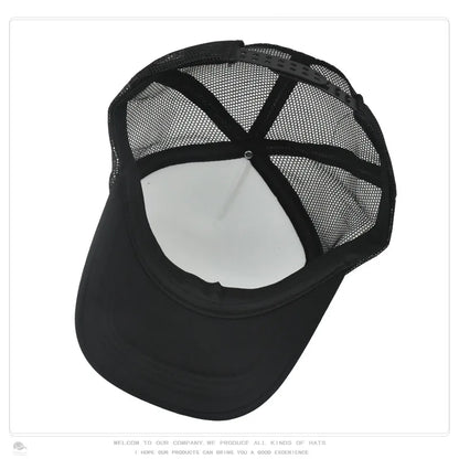 Minecraftes Pixels Kawaii Baseball Cap Boy Cartoon Anime Print Peaked Caps Hip Hop Parent-child Outdoor Mesh Hats Summer Sun Hat