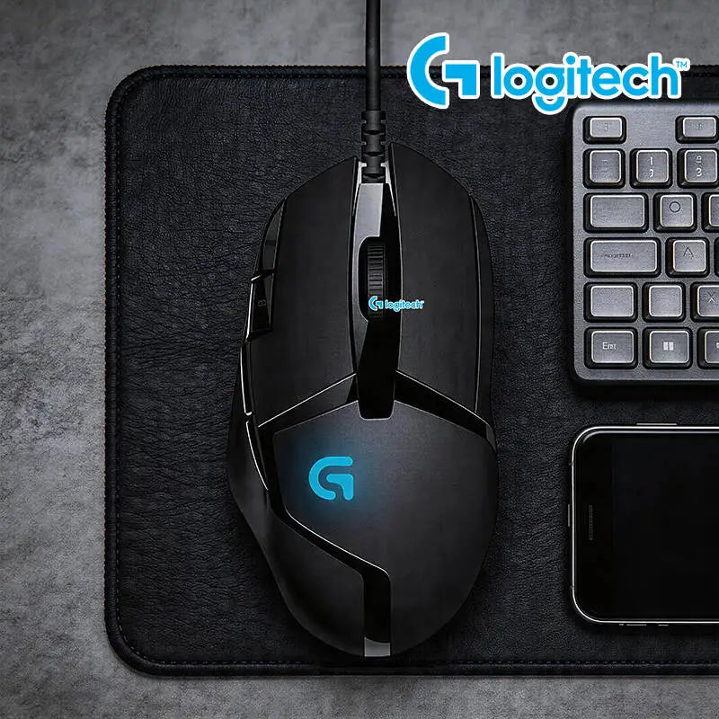Logitech G402 Gaming Mouse Fusion Engine Tech 4 DPI Settings 32-Bit Processor Anti-Slip for Professional Competitive Gaming