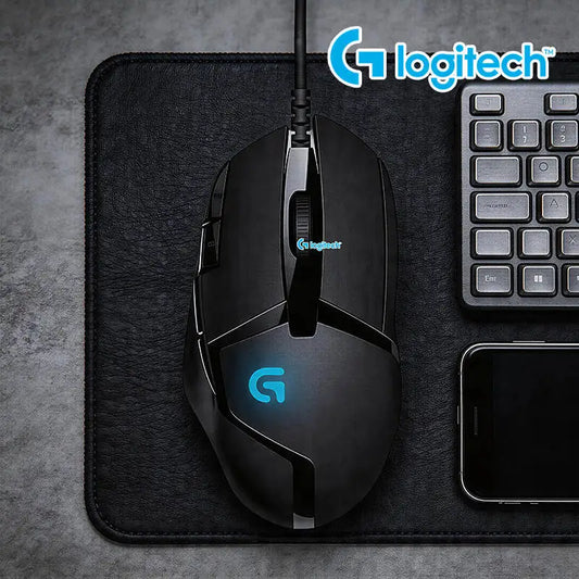 Ratón gaming Logitech G402 con tecnología Fusion Engine, 4 ajustes de DPI, procesador de 32 bits y diseño antideslizante para gaming competitivo profesional