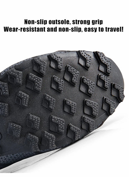 Herenwandelschoenen voor alle terreinen – outdoor sportschoenen van ademend mesh, antislip en slijtvast, voor wandelen en fietsen outdoor