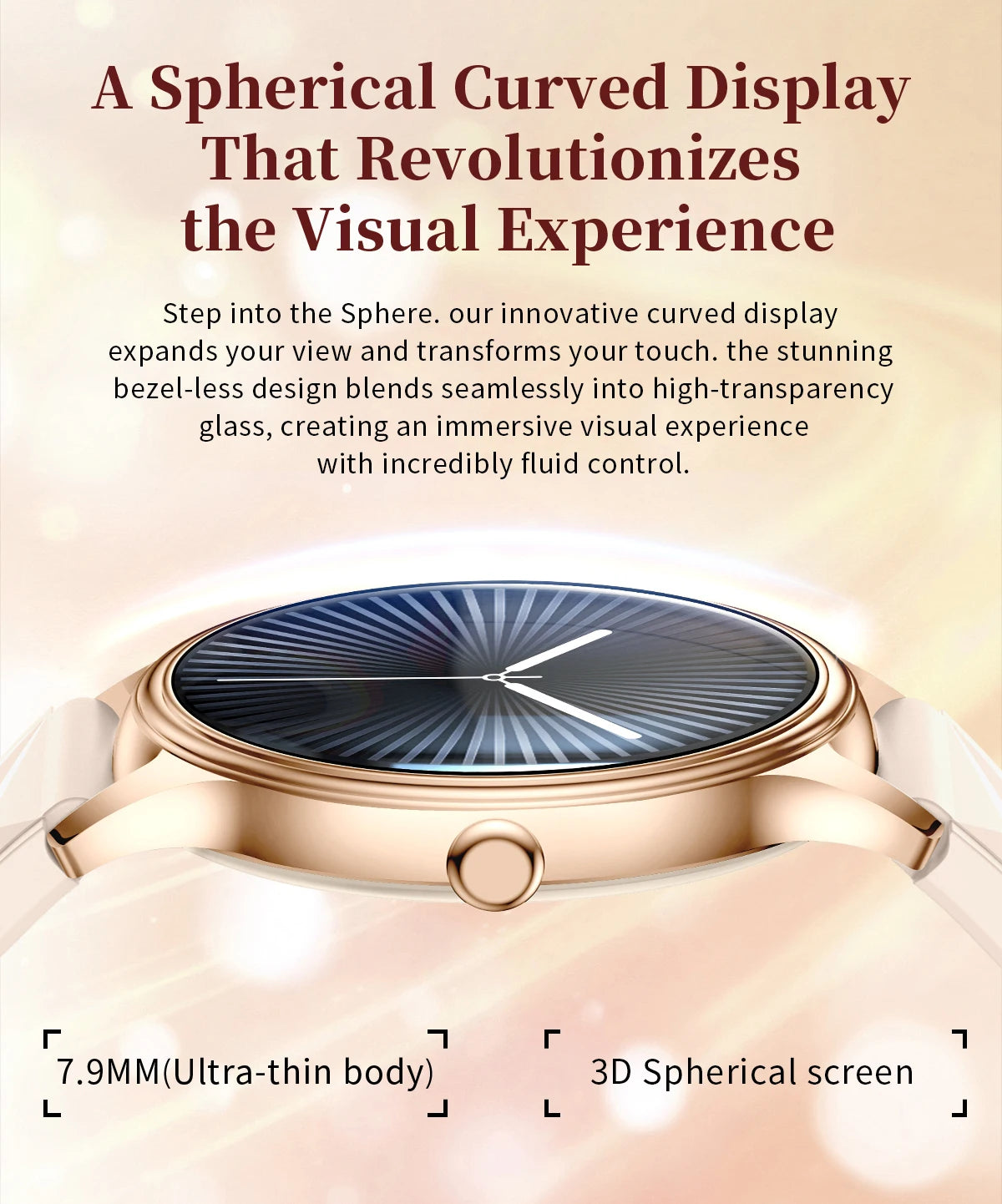 New COLMI L28 Air Ultra-thin Smartwatch 1.32 inch AMOLED Display, Women's Health Management, Exquisite Smart Watch For iOS Phone