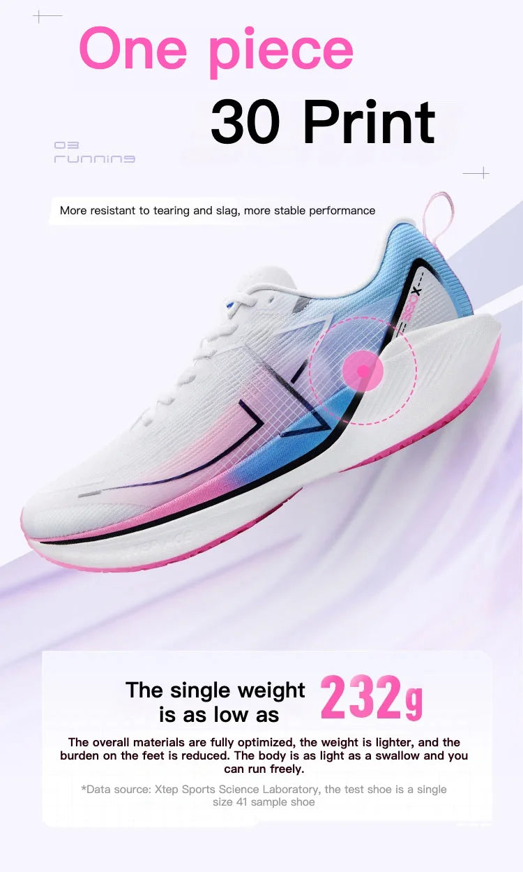 „Xtep 360X Professional“ bėgimo bateliai vyrams su anglies plokštele, skirti maratonui, „PB Sport“ sportiniai bateliai, pagaminti iš lengvos ETPU medžiagos, sportiniai bateliai 976119110080