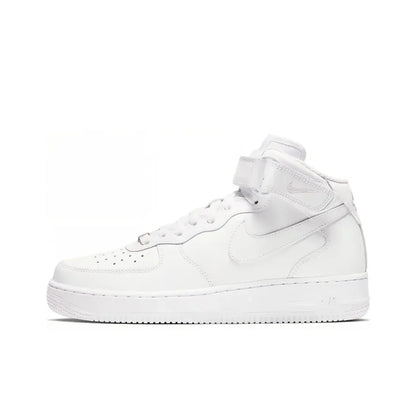 Nike Air Force 1 Stylish and Versatile Unisex Mid-Top Skate Shoes Slip-Resistant and Durable Casual Shoes FN4274-100
