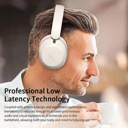 Foldable Wireless Bluetooth Headset Over Ear Sports Headphones High Power Stereo Sound for Cell Phones and Music