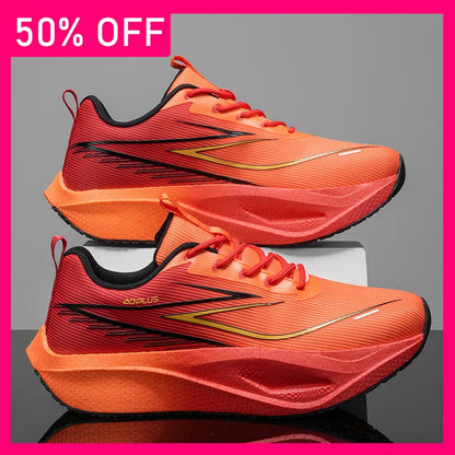 Zapatillas deportivas unisex de malla transpirable, modernas y profesionales, para running y fitness al aire libre, cómodas, con cordones, para hombre