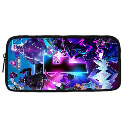 Child School Backpack with Lunch Bags ,Pencil Bags ,Hot Game Design-F-FortniteS School Bags for Boys Girls Best Gift