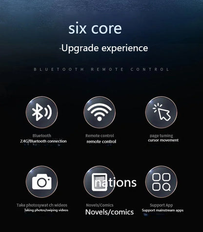 Nova prstanska miška s sledilno kroglico 2.4G+Bluetooth, brezžična miška za daljinsko upravljanje, za kratke videoposnetke/PPT predstavitve/govore/zaslone v vozilu
