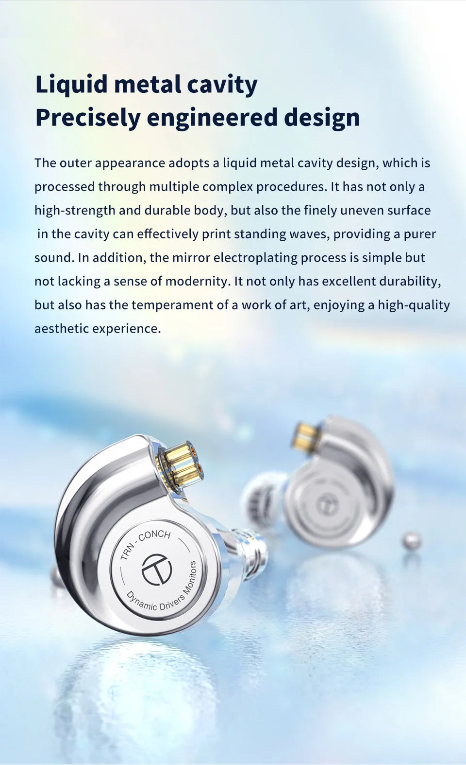 Monitores In-Ear TRN Conch Lucky Bag – Auriculares HiFi com Fio, Dinâmicos de Diamante DLC, com Filtros de Bocal de Afinação para Xiaomi
