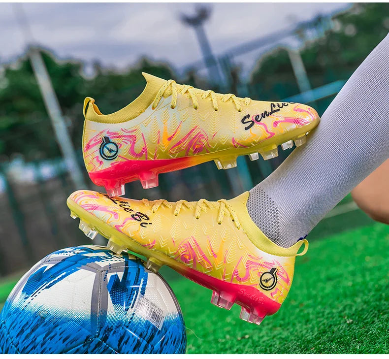 Professional Soccer Sneakers for Men Women High Quality Fashion Men's Football Cleats Large Size 46 Futsal Shoes Man Trainers