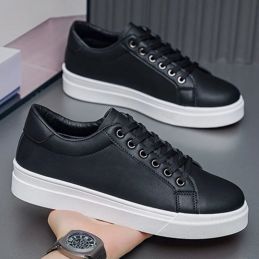Zapatillas de moda para hombre, novedad muy vendida, blancas y modernas, deportivas y de ocio para estudiantes, versátiles para hombre