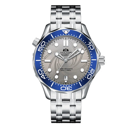 Luxury Automatic Watch for Men Stainless Steel Waterproof Calendar Mechanical Watches Fashion Casual Mens Watches Reloj Hombre