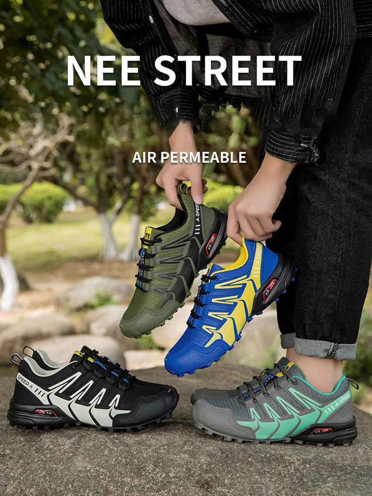 Men's Hiking Shoes Waterproof Non-slip Hiking Hiking Sports Shoes Camping Training Hunting Tactical Shoes Men's Cycling Shoes