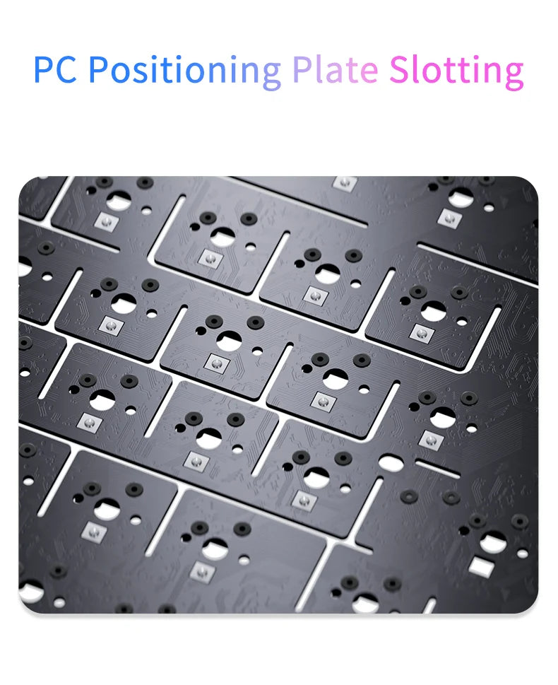 AJAZZ AK820 Pro kabelgebundene & kabellose mechanische Gaming-Tastatur, Tri-Mode, RGB-Hintergrundbeleuchtung, Hot-Swappable Switches, 70% kompaktes Layout, PC/Mac
