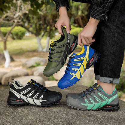 Men's Hiking Shoes Waterproof Non-slip Hiking Hiking Sports Shoes Camping Training Hunting Tactical Shoes Men's Cycling Shoes