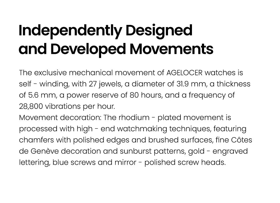 AGELOCER Original Baikal Watch Men's Luxury Gold Watch Big Calendar Business Automatic Mechanical Watch Birthday Gift for Men