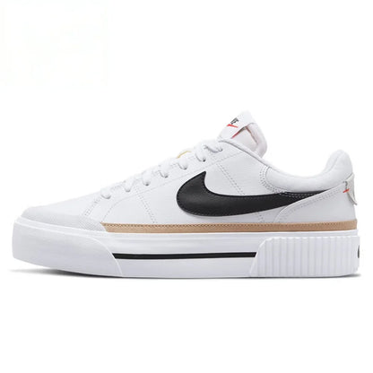 Nike Court Legacy: suela con diseño para aumentar la altura, amortiguación cómoda y antideslizante, zapatillas deportivas duraderas FZ2606-100