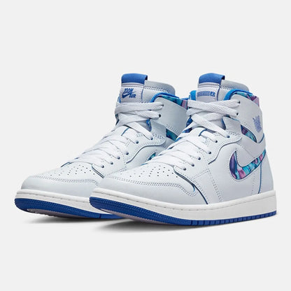 Nike genuine Women's Air Jordan 1 Zoom High-top Sneakers DV5575-140