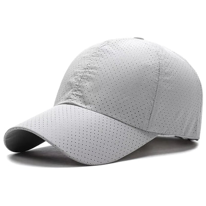 Mütze Herren Frühjahr/Sommer einfarbige Netzmütze Baseballmütze Damen Herbst Koreanische Ausgabe Sonnenschutzmütze Netz atmungsaktive Schirmmütze