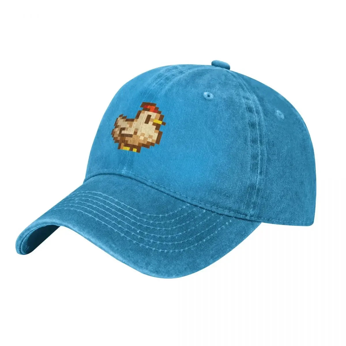 Stardew Valley Hühner Baseballkappe Derby-Mütze Luxus-Kappen lustige Mütze Geburtstag Herrenkappen Damenkappen