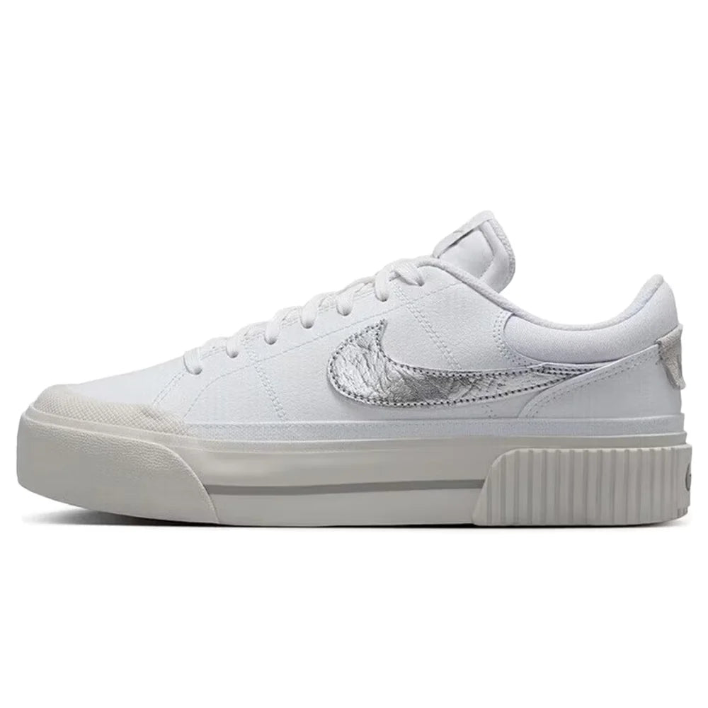 Nike Court Legacy: suela con diseño para aumentar la altura, amortiguación cómoda y antideslizante, zapatillas deportivas duraderas FZ2606-100