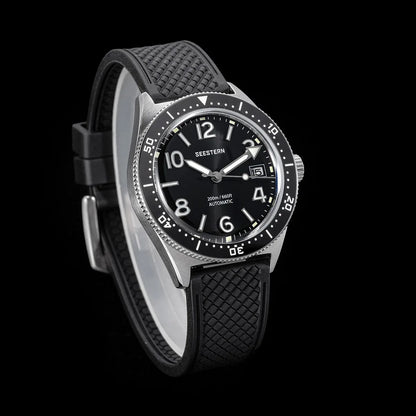SEESTERN Diver Men Watch Automatic Mechanical Wristwatches NH35 Movement Ceramic Bezel 20Bar Waterproof Sapphire Luminou S434-2