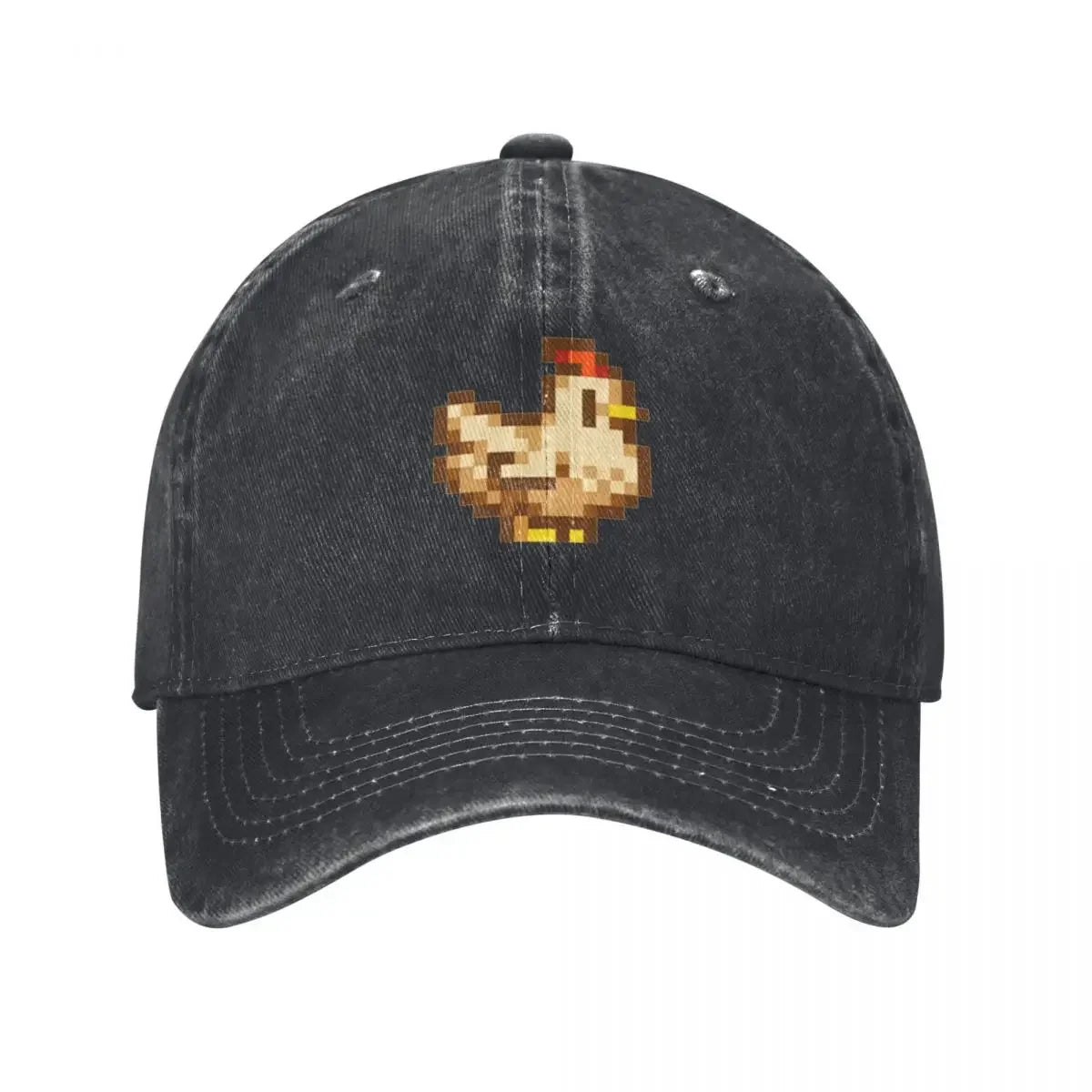 Stardew Valley Hühner Baseballkappe Derby-Mütze Luxus-Kappen lustige Mütze Geburtstag Herrenkappen Damenkappen