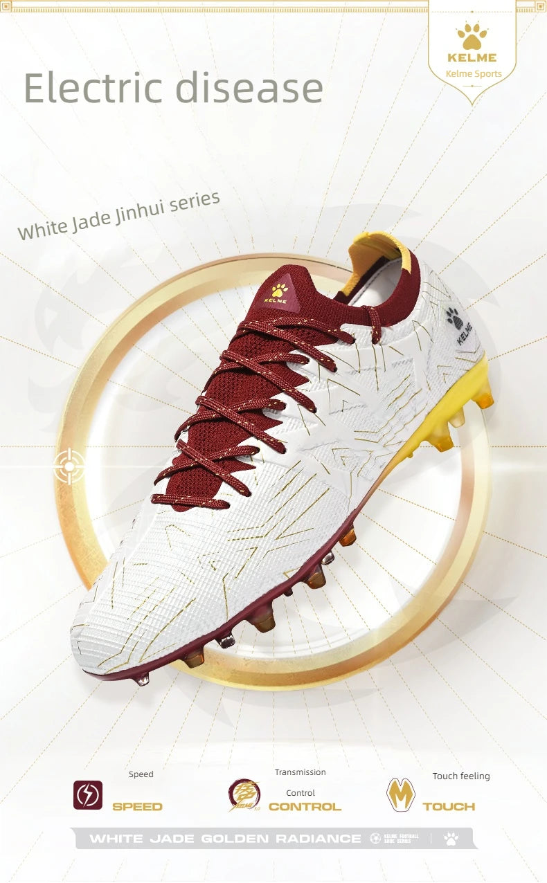 KELME Fotbalové kopačky pro dospělé Pánské Disease Electric 3.0 Krátké hroty Fotbalové boty Dětské MG Professional Zápasové tréninkové boty