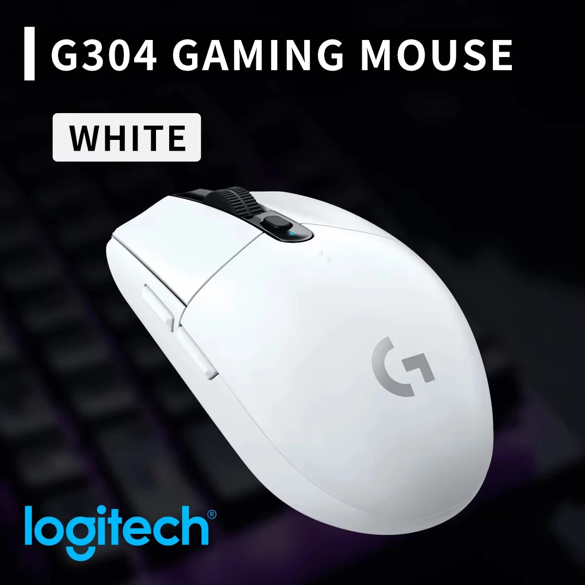 Logitech G102 G203 Wired Gaming Mouse 2.1 Meter Long Cable 8000 DPI RGB Effects for PC Laptop Office Gamer Flexible