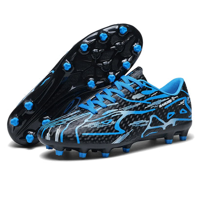 Neue Herren-Fußballschuhe TF Sport Trainings-Soccer-Schuhe, weich, ultraleicht, atmungsaktiv, professionelle Unisex-Sneaker, Rasen-Stollenschuhe für Matches