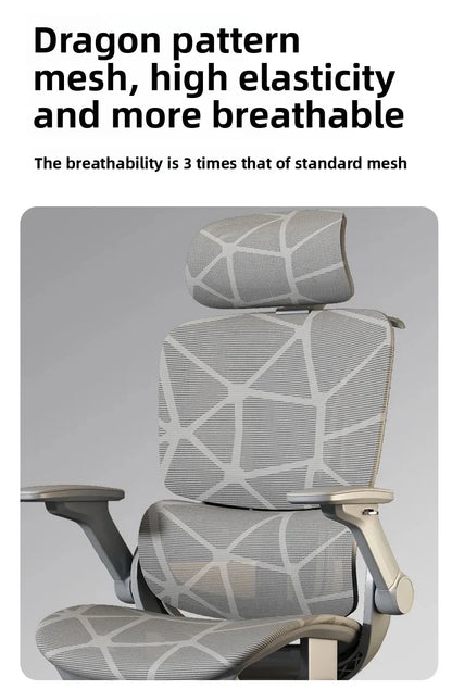Air Titan Full Mesh Office Computer Gaming Ergonomic Three Zone Lumbar Support Student Desk Chair with Good Ventilation Design
