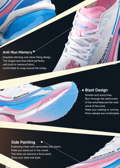 2025 Carbon-Platten-Marathonlaufschuhe Professional Test; stabile Unterstützung, ultraleichte Bounce-Schuhe Unisex 088