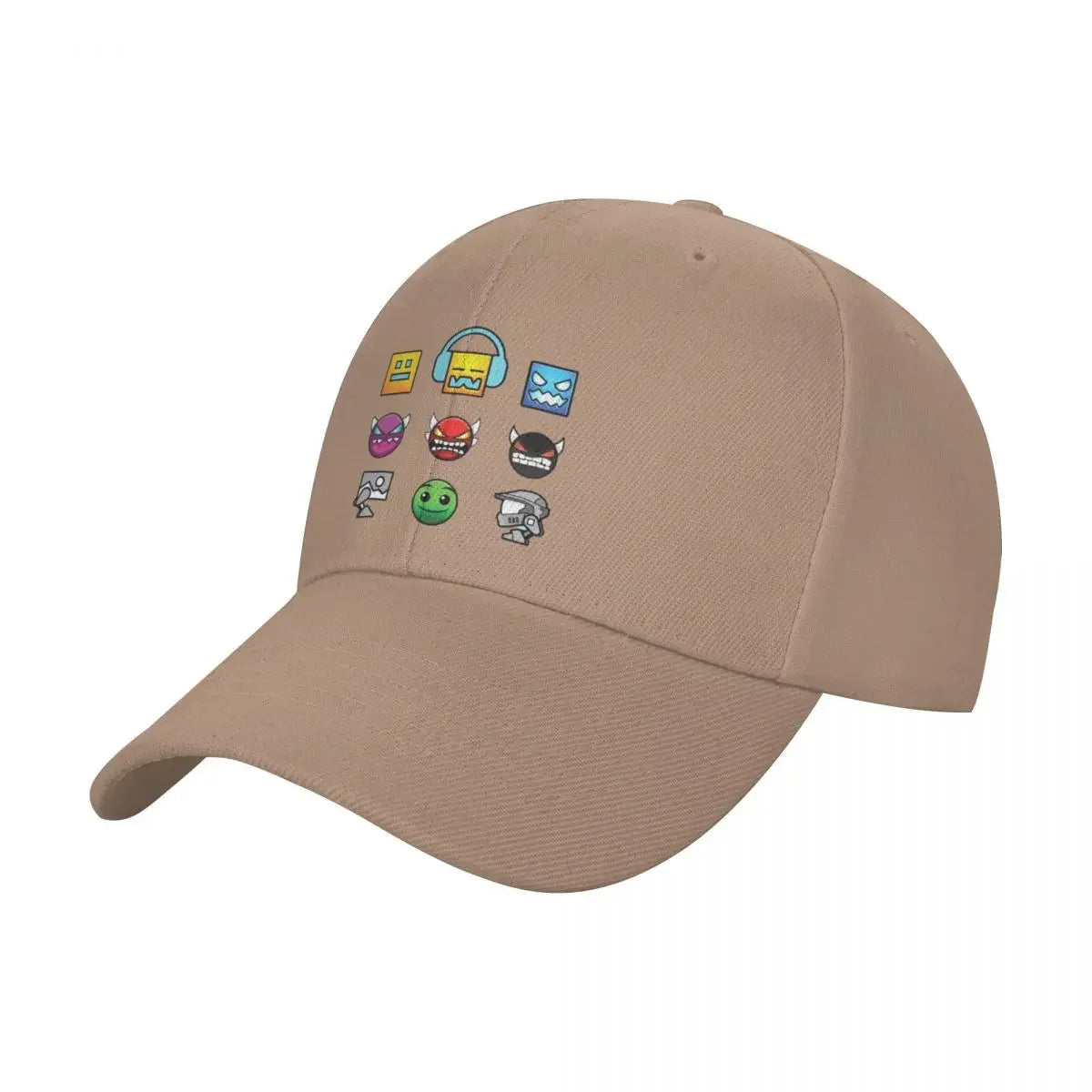 Geometry Dash Baseball Cap Unique hats tactical cap Golf Cap Ladies Men's