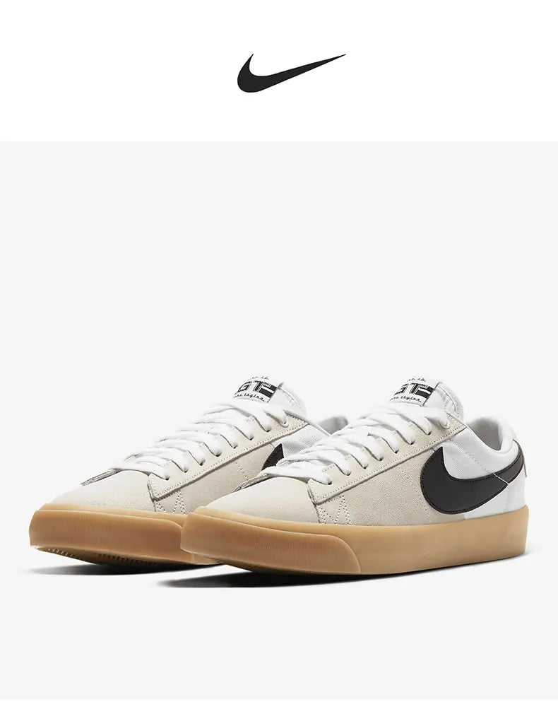 Chaussures de skate unisexes Nike SB Blazer Zoom Classic Low-Top officielles et authentiques DC7695-100
