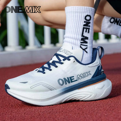Chaussures de jogging ONEMIX : baskets unisexes légères, résistantes à l'usure, tendance, pour le sport et le fitness