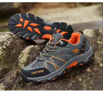 Men's Hiking Shoes Breathable Mesh Sports Summer Outdoor Wear-resistant Hiking and Hunting Tactical Shoes