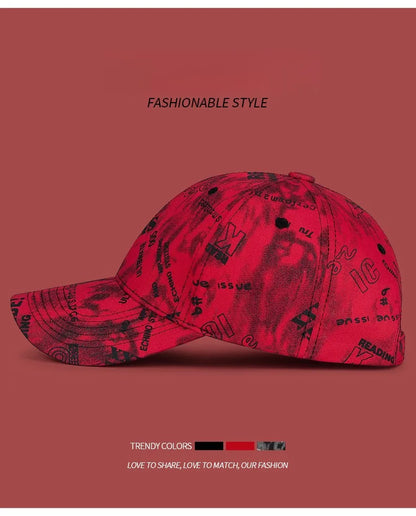 New Cool Fashion Women Men Sport Baseball Cap Spring Summer Female Male Cotton Print Hiking Beach Caps Hat For Women Men
