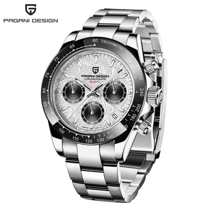 2026 New PAGANI DESIGN Mens Quartz Watches Top Brand Luxury Business Watch For Men Stainless Steel Waterproof Chronograph Clock