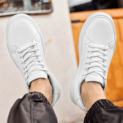 Baskets pour homme, chaussures rehaussantes, semelles rehaussantes, talons hauts de 6 à 10 cm, chaussures en cuir, chaussures de sport, chaussures pour homme