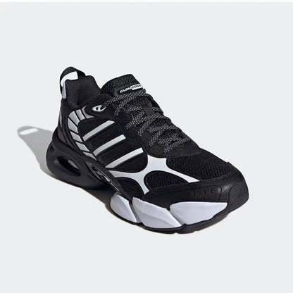 adidas CLIMACOOL VENTO 3.0, chaussures de course à lacets, confortables pour tous les jours, en maille, basses, décontractées, pour les trajets urbains, unisexe, noir, blanc, bleu