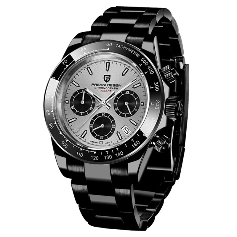 2026 New PAGANI DESIGN Mens Quartz Watches Top Brand Luxury Business Watch For Men Stainless Steel Waterproof Chronograph Clock