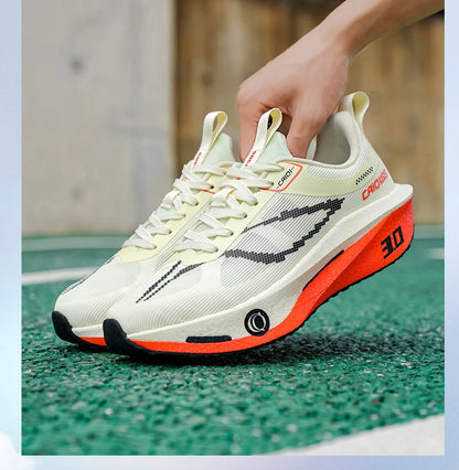 Running Shoes Carbon Plate Marathon Men Sports Specialty Breathable Lightweight Women's Comfortable Athletic Outdoor Sneakers
