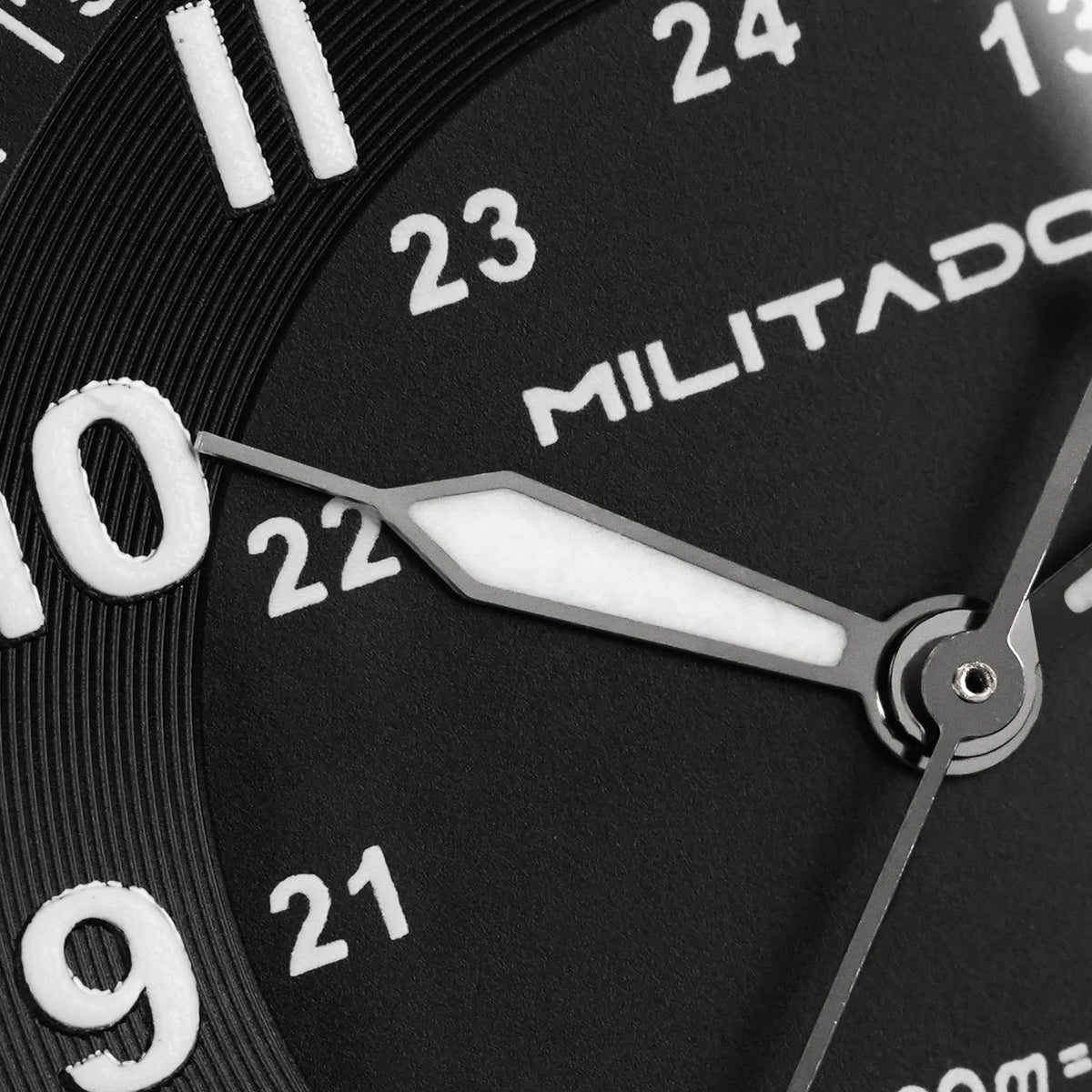Militado ML08 Quartz Watch Ronda 515 Movement Domed Sapphire Wristwatch BGW9 Luminous 10Bar Waterproof 38mm Vintage Watches