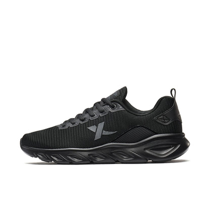 Zapatillas de running Xtep para hombre 2025 primavera, zapatillas deportivas absorbentes del sudor, resistentes al desgaste y estables, sneakers deportivos 880119115131